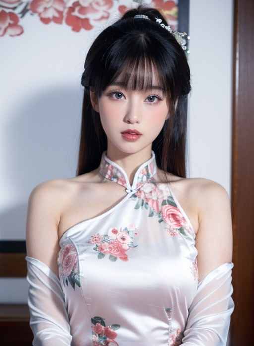 girl,  solo,  flower by 阿泽泽 on Tensor.Art