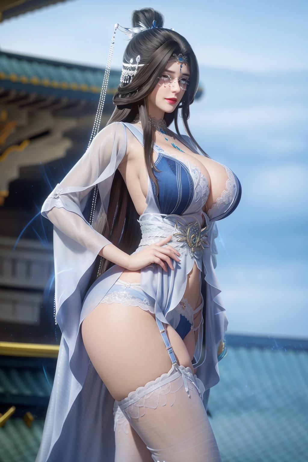 unparalleled masterpiece,  1girl,  big ass on Tensor.Art