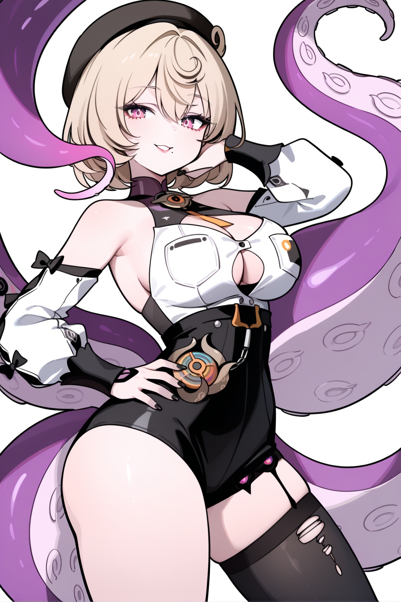 Yidhari\(ZenlessZoneZero\),  solo,  breasts on Tensor.Art