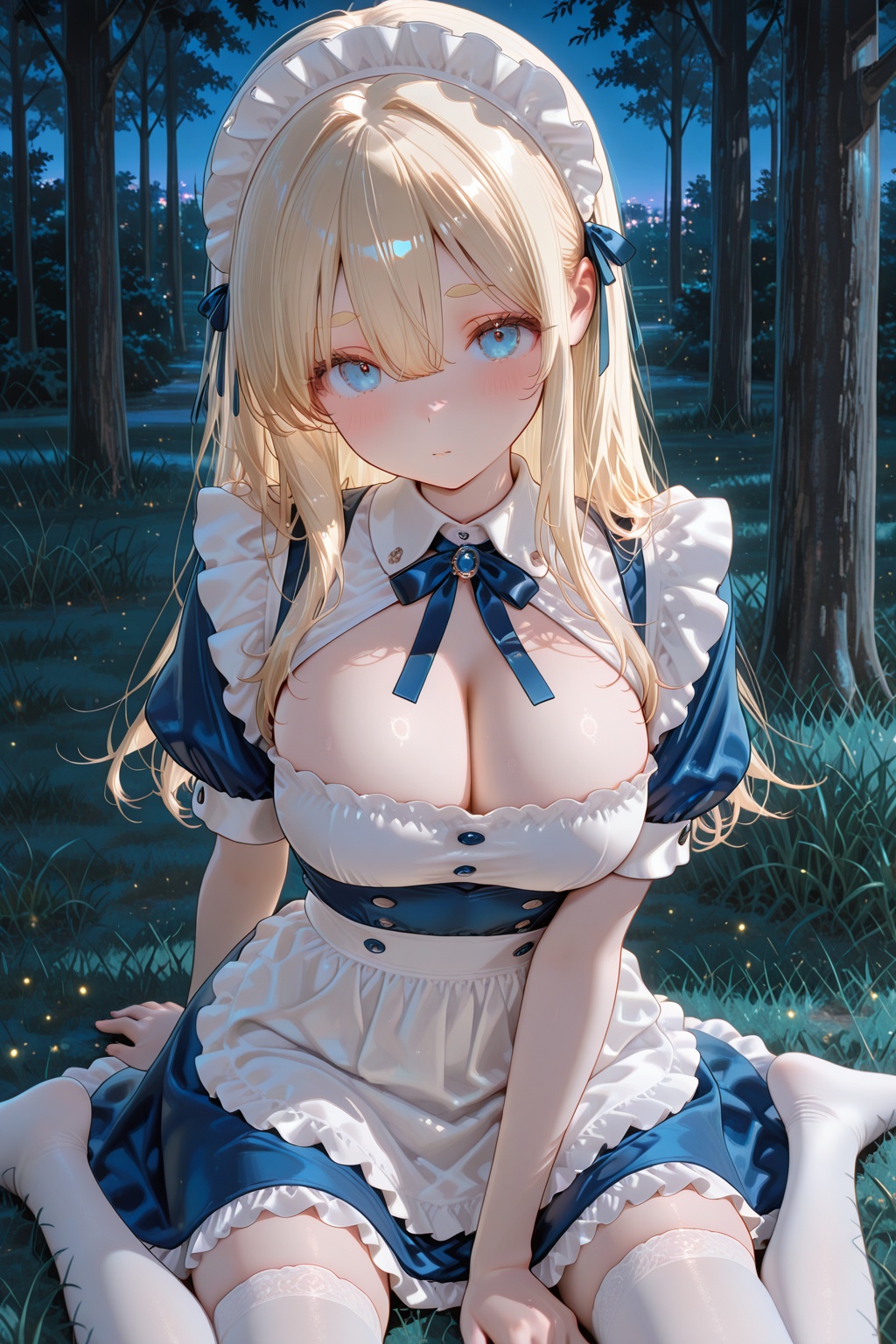 1girl,  blonde hair,  long hair on Tensor.Art
