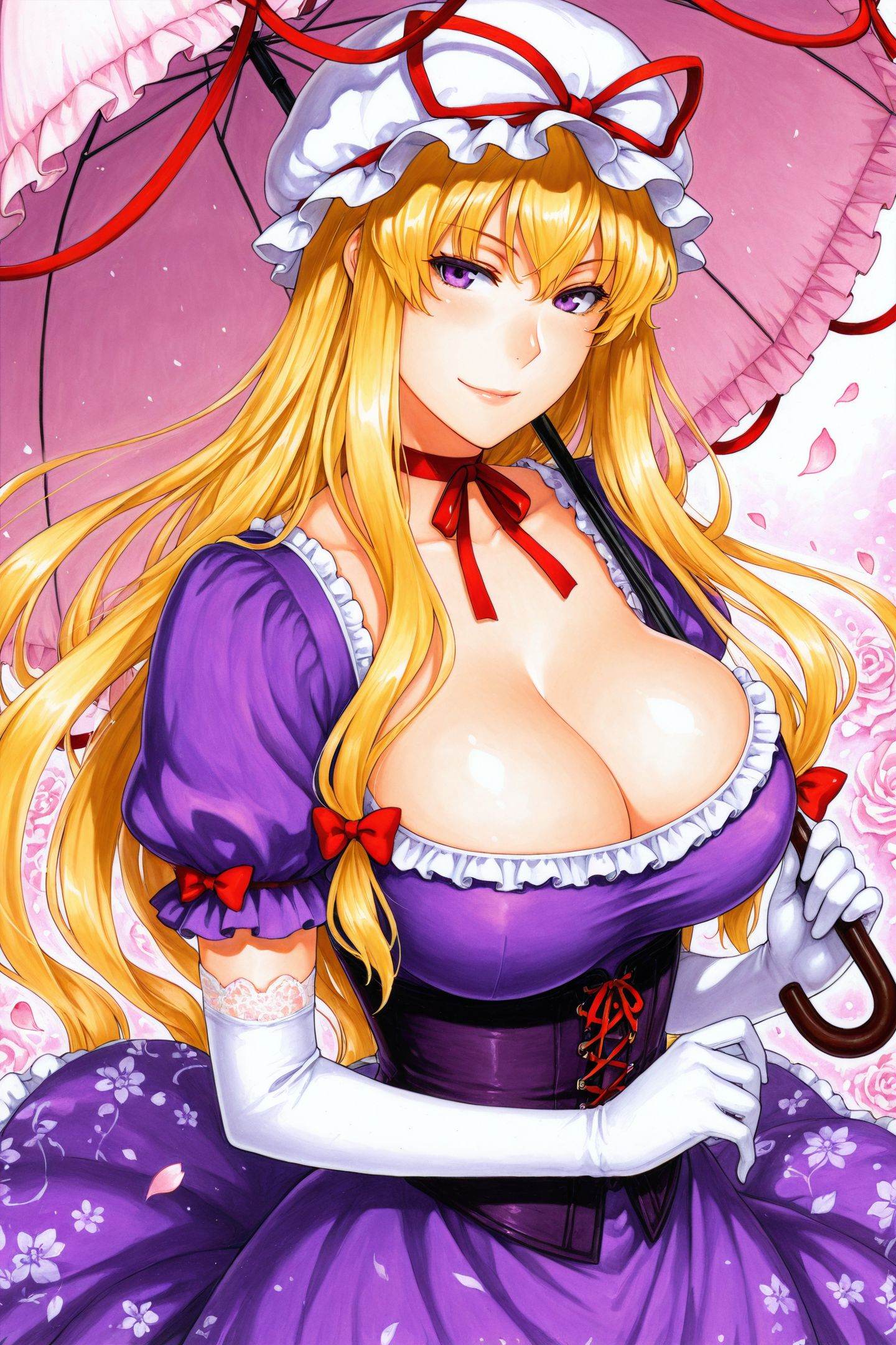 MTSP Style,  1girl,  yakumo yukari on Tensor.Art