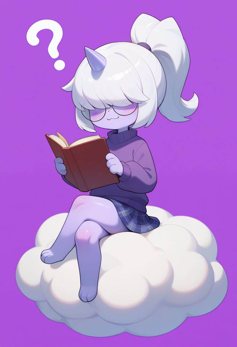 dazzi,  1girl,  white hair on Tensor.Art