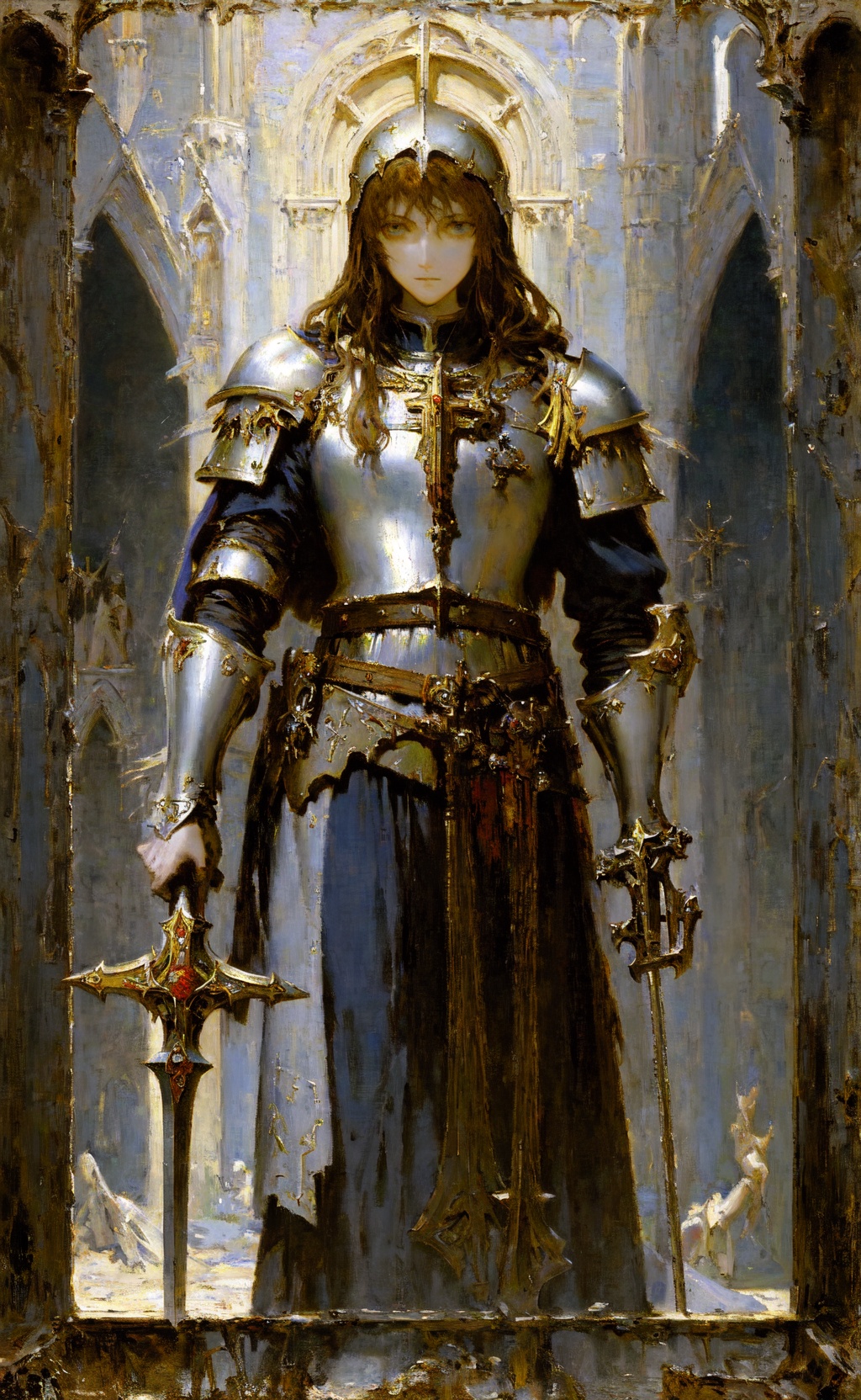 masterpiece,  best quality,  Joan of Arc on Tensor.Art