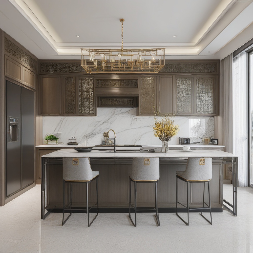 masterpiece,best quality,HD,High Quality,<lora:new china style-000006:0.6>,new china style,no humans,kitchen,