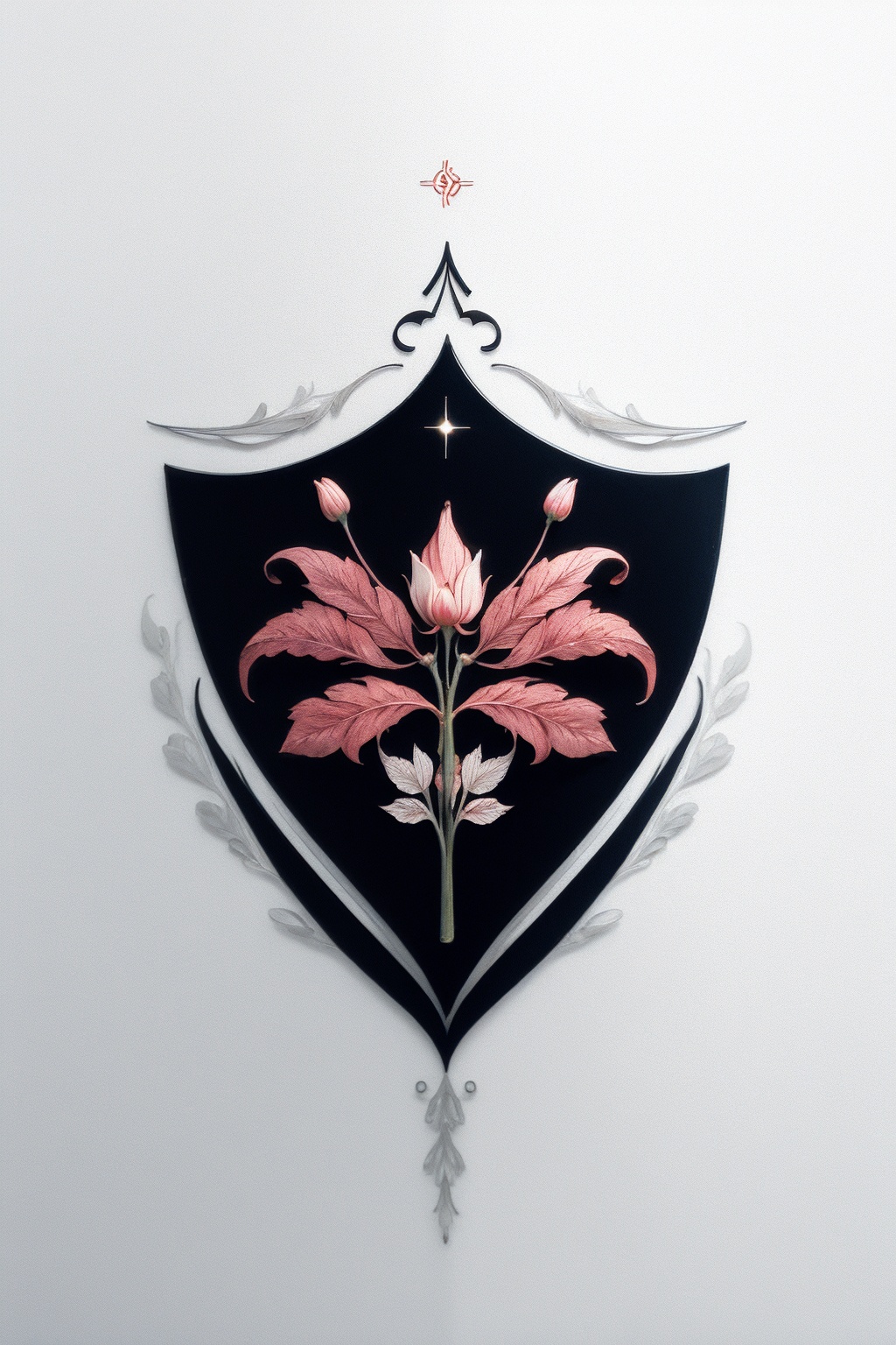 logo,white background,flower,  <lora:logo i:0.8>