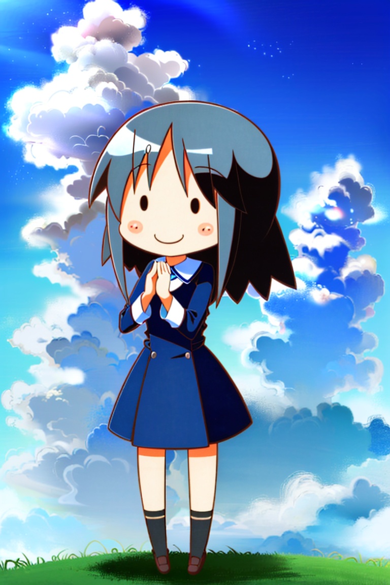 <lora:moreExpressions:1>, 1girl, solo, ._., chibi, smile, masterpiece, best quality,