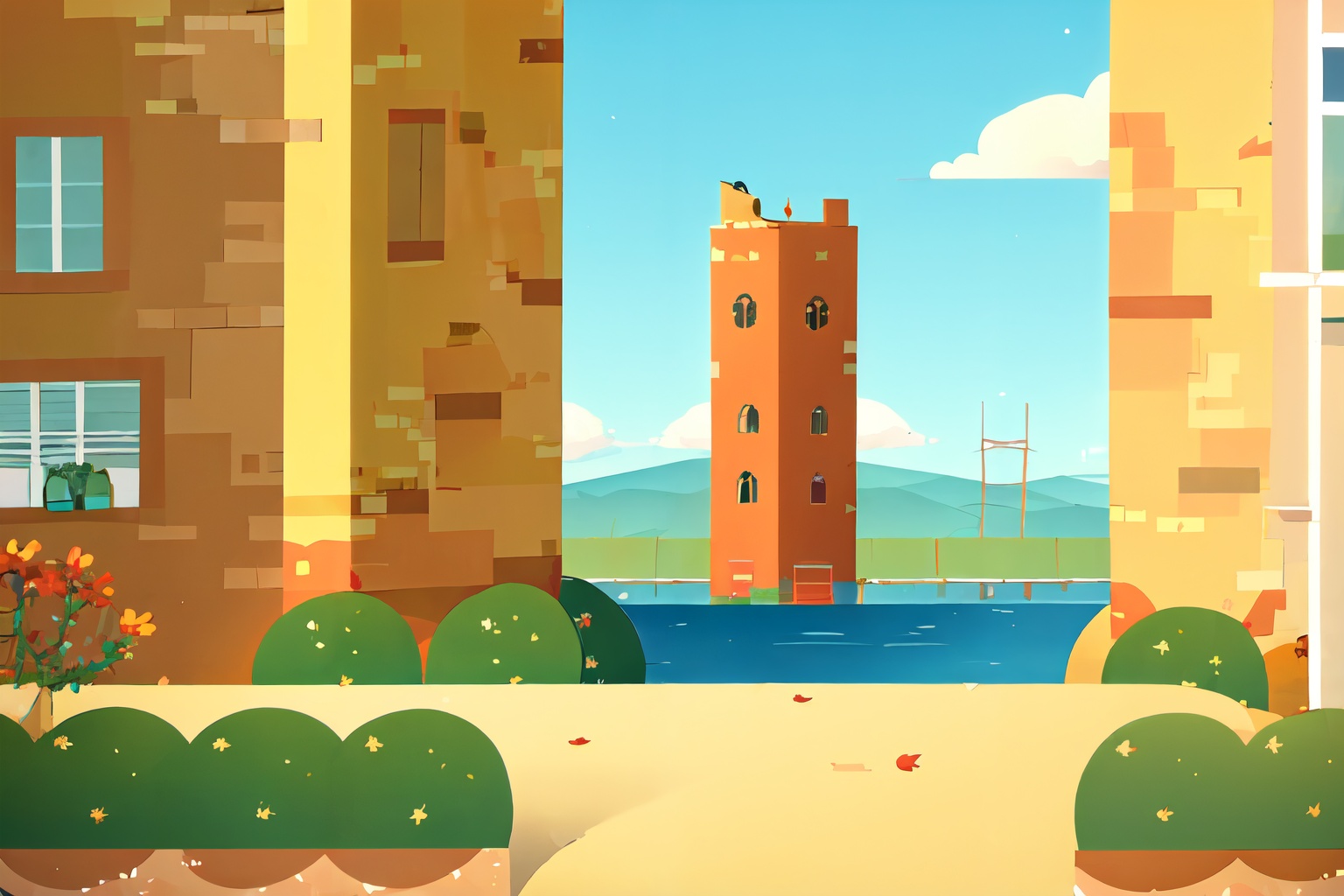 nitw style,  no humans,  scenery on Tensor.Art