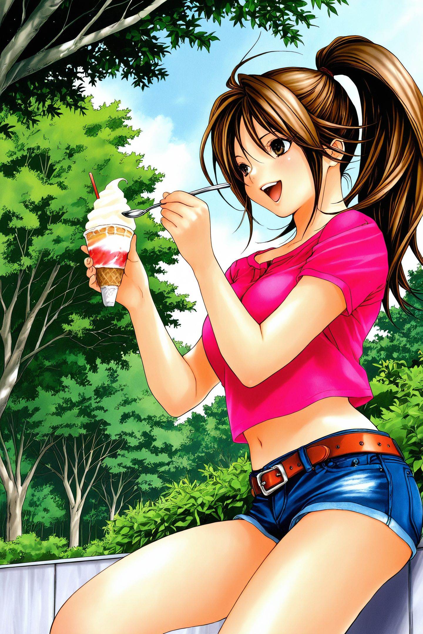 Mizuki Kawashita Style,  Ketaoozi Satsuki,  1girl on Tensor.Art
