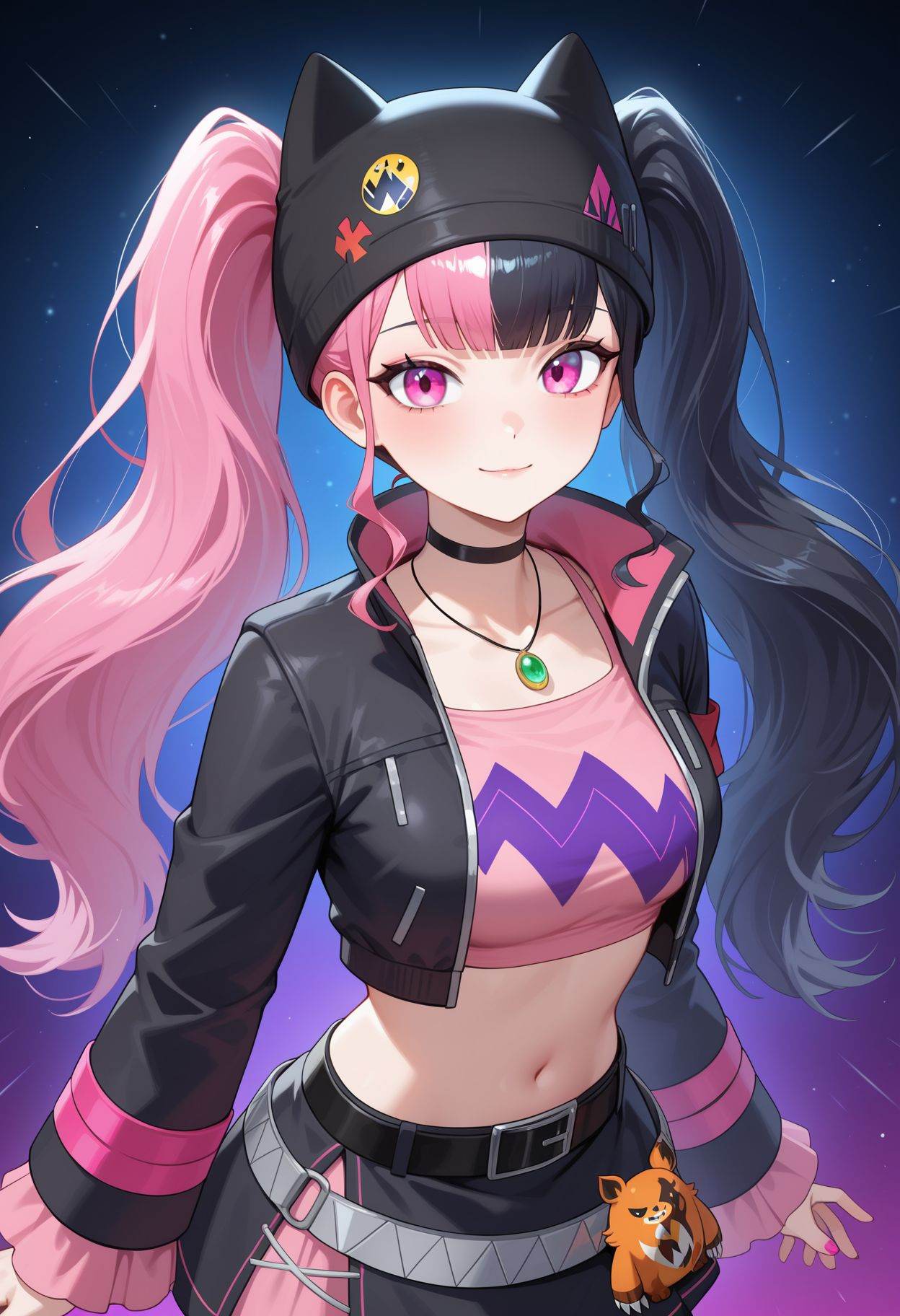 zoe_rain,  twintails,  long hair on Tensor.Art