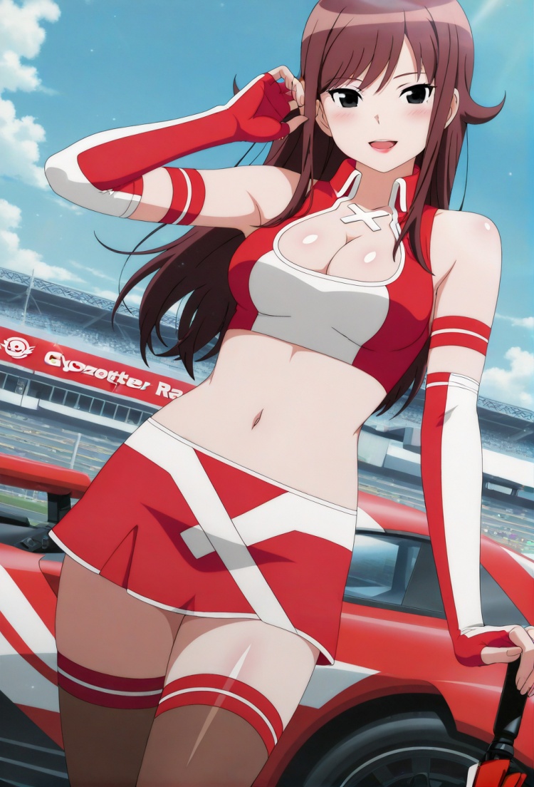 ジャイロゼッター・レースクイーンコスチューム by love navel on Tensor.Art