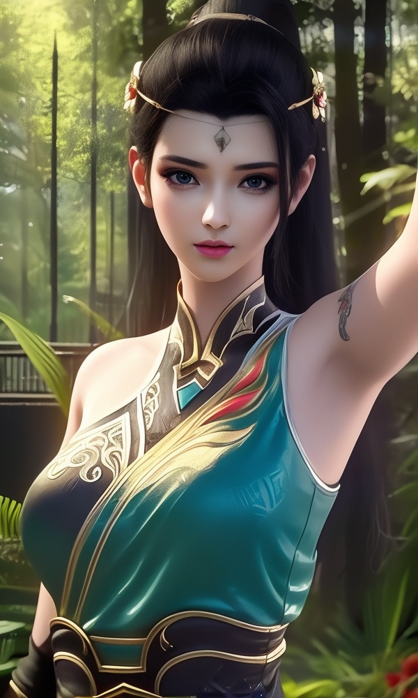 (,1girl, ,best quality, ),looking at viewer, <lora:378-DA-大主宰-唐芊儿:0.8> ,ultra detailed background,ultra detailed background,ultra realistic 8k cg,(masterpiece:1.2),(best quality:1.2),(ultra detailed:1.2),(official art:1.3),(beauty and aesthetics:0.8),detailed,(intricate:0.8),(highly detailed),(solo),delicate countenance,1girl,fancy,(glassy texture:1.2),(crush:1.2),8k,accessory,tattoo,(transparent:1.1),gown,energy encirclement,instant,in the twinkling of an eye,upper body,woman in a mythical forest, masterpiece, perfect face, intricate details, horror theme, raw photo, photo unp(()),,