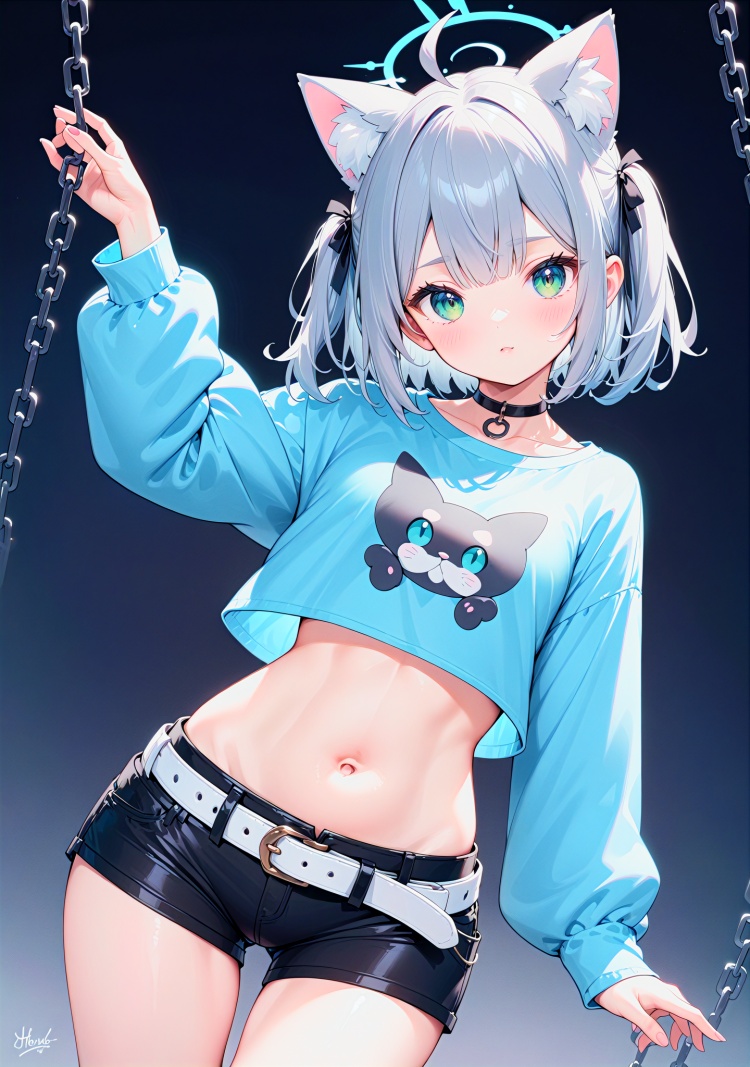 二次元猫娘 by 三叶璃 on Tensor.Art