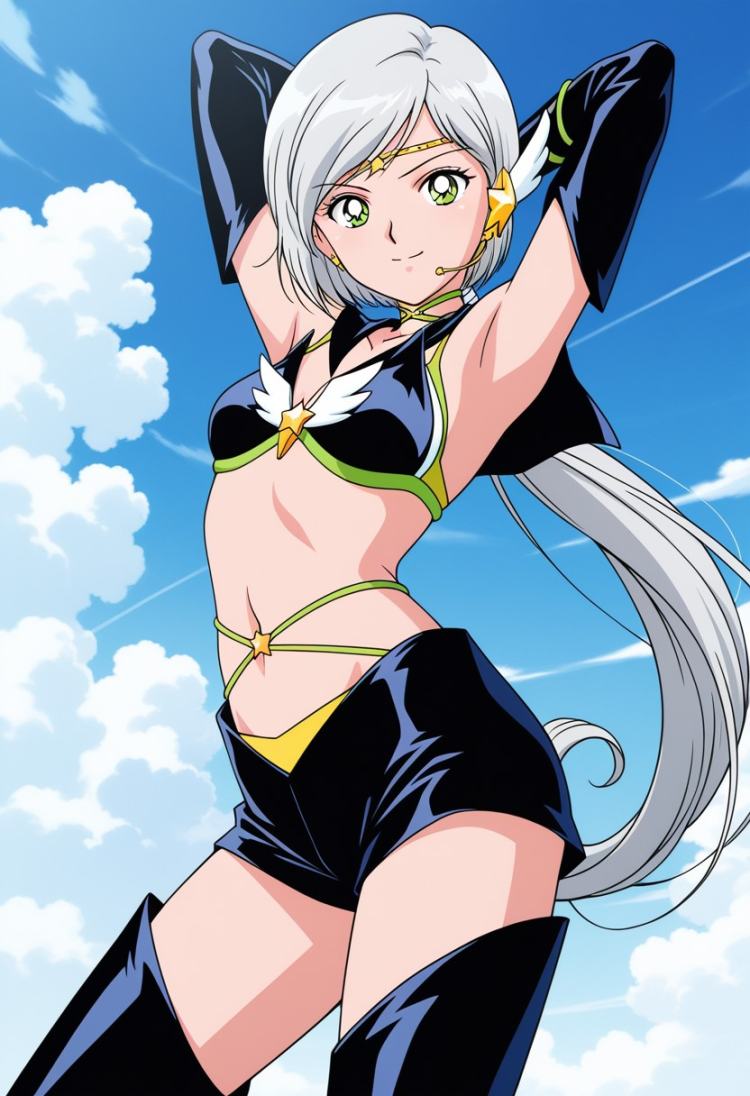 Sailor Star Healer(Yaten Ko) - Sailor Moon / セーラースターヒーラー・夜天光（美少女戦士セーラームーン） by user_822313880419111996 on Tensor.Art