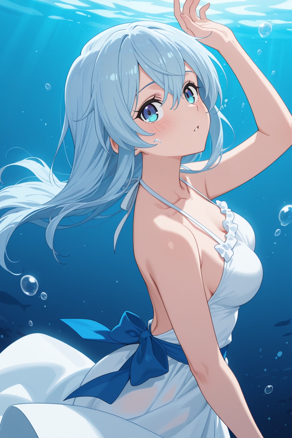 WaterMagician,  1girl,  solo on Tensor.Art