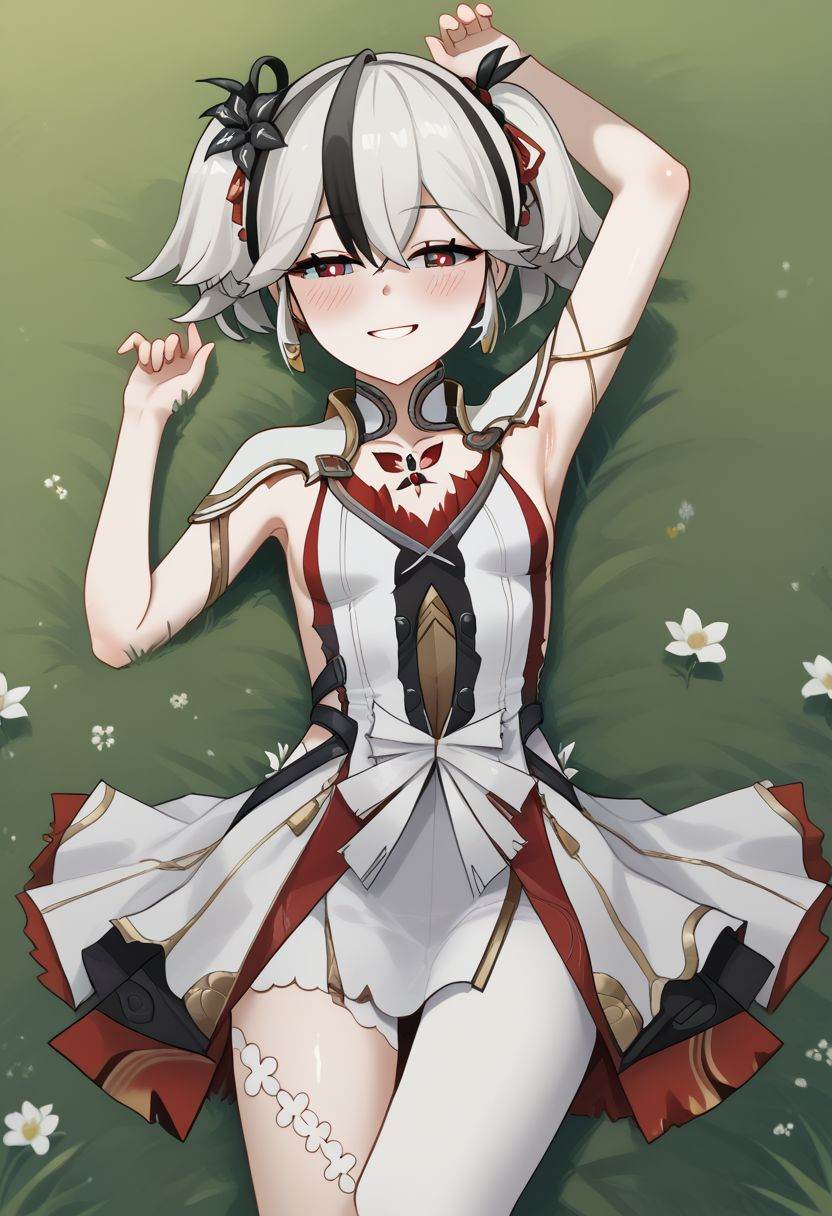 1girl,  solo,  blush on Tensor.Art