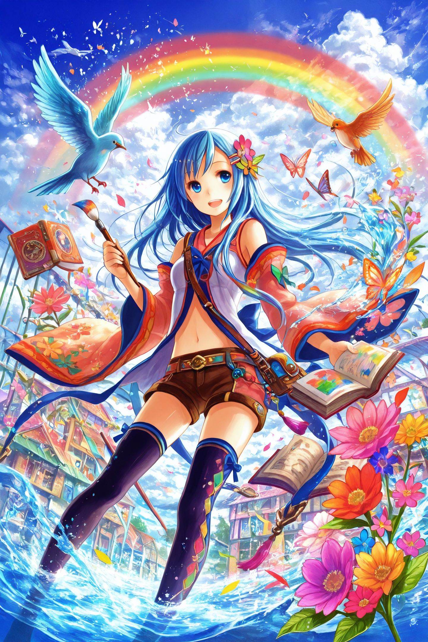 FujiChoko Style,  1girl,  solo on Tensor.Art