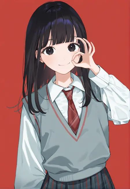 sako,  1girl,  solo on Tensor.Art
