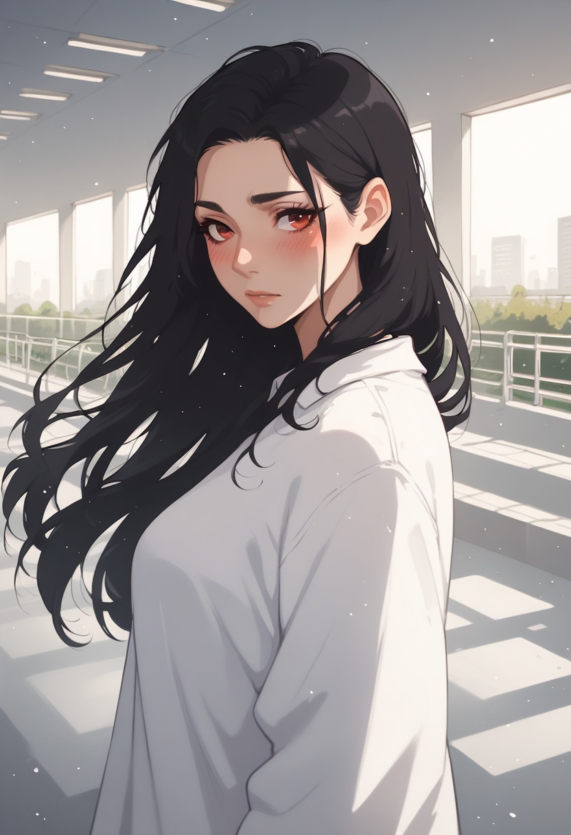score_8_up,  beautiful woman,  long hair on Tensor.Art