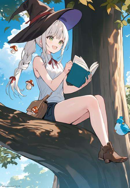 1girl,  hanekoto,  ponytail on Tensor.Art