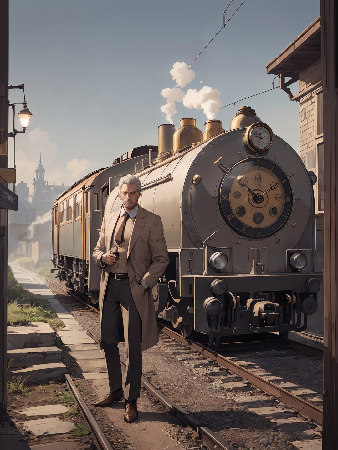 ((extremely detailed illustration)),  highres,  ((extremely detailed and beautiful background)) on Tensor.Art