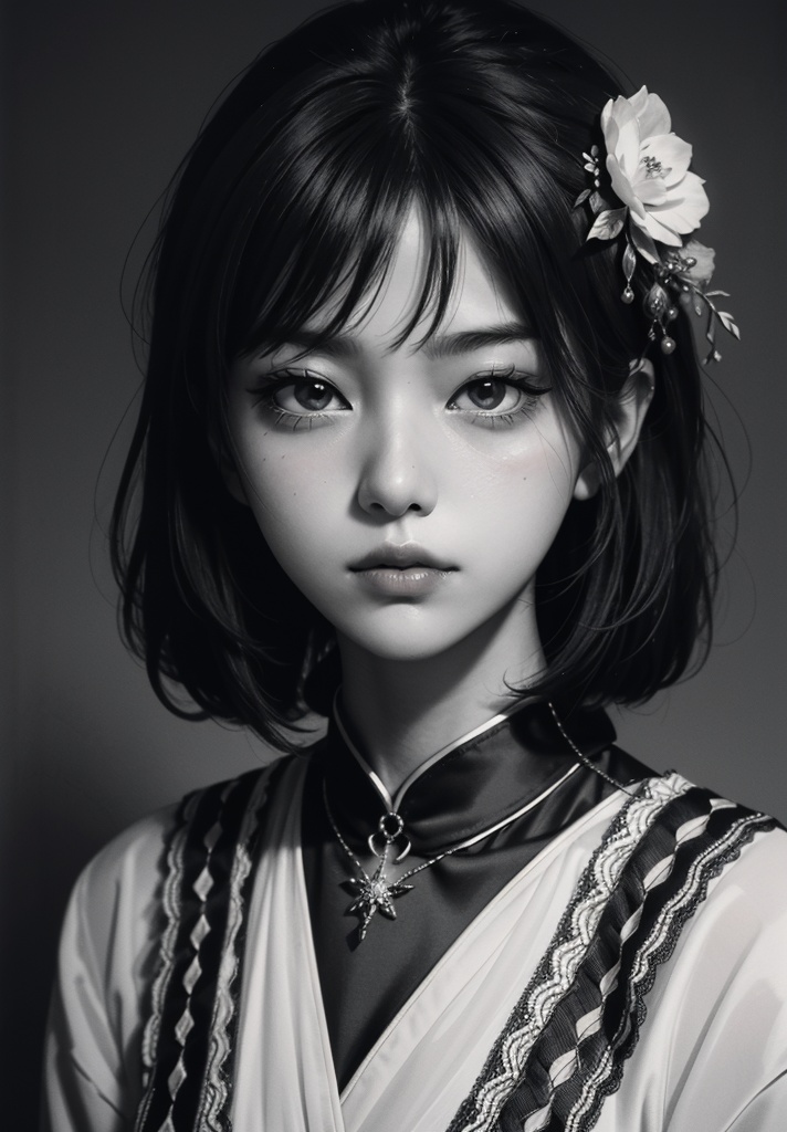 1girl,  Portrait Photogram,  detailed gorgeous face on Tensor.Art
