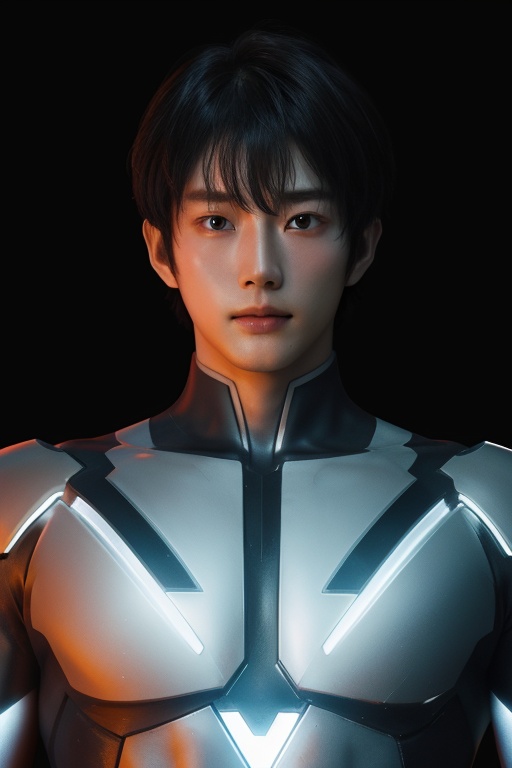 1boy,  ultraman,  delicate features on Tensor.Art
