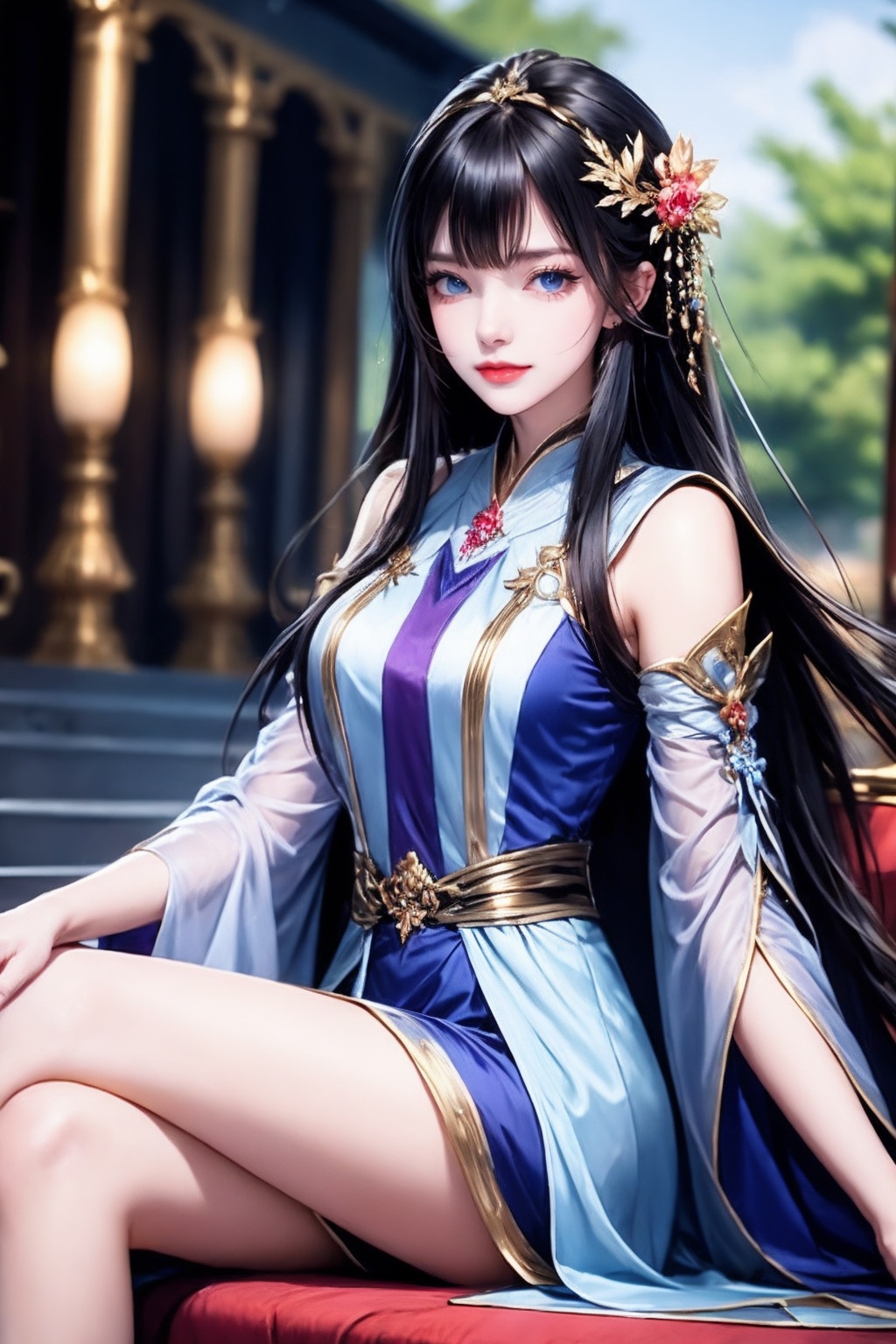 1girl,  solo,  long hair on Tensor.Art