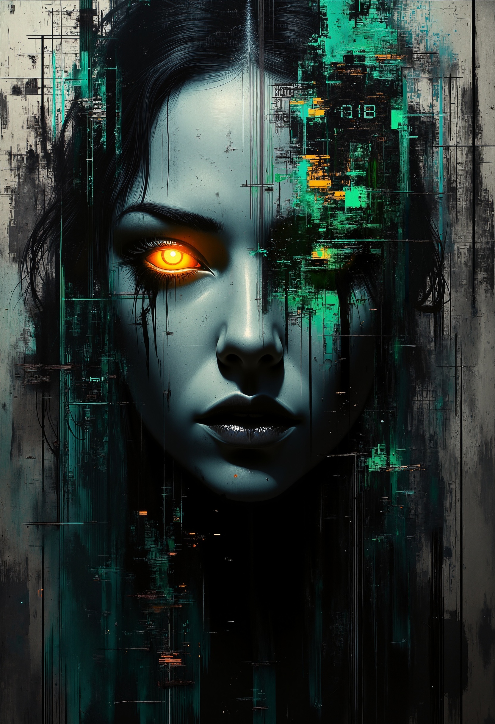 bo-abyss,  oil painting,  dark fantasy on Tensor.Art
