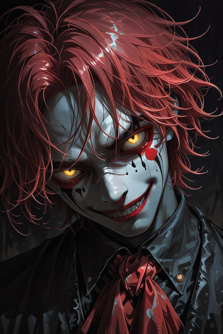 clown,  solo,  1boy on Tensor.Art