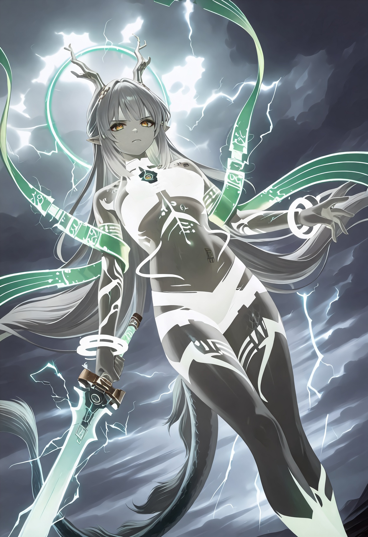 1girl,  alternate form,  halo behind head on Tensor.Art