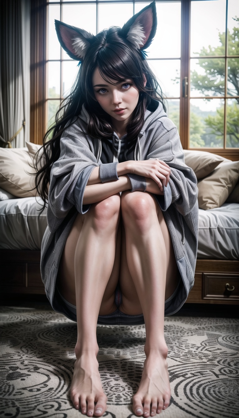 Tilt-shift photo of ,  hyper detailed 3d,  1girl on Tensor.Art