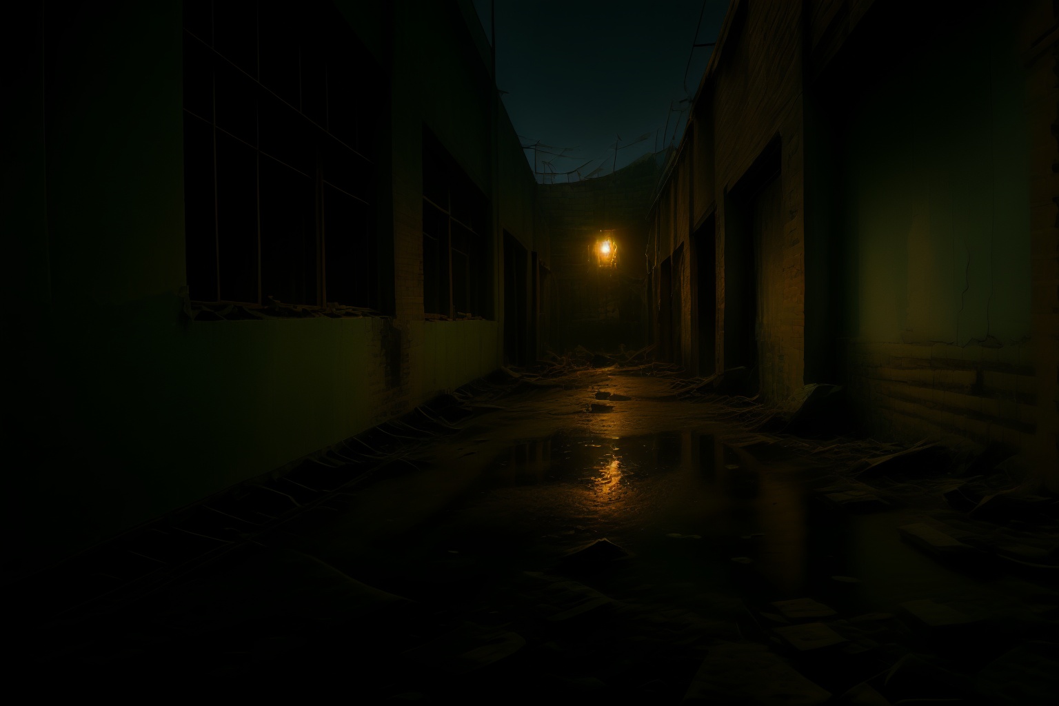no humans,  night,  dark on Tensor.Art