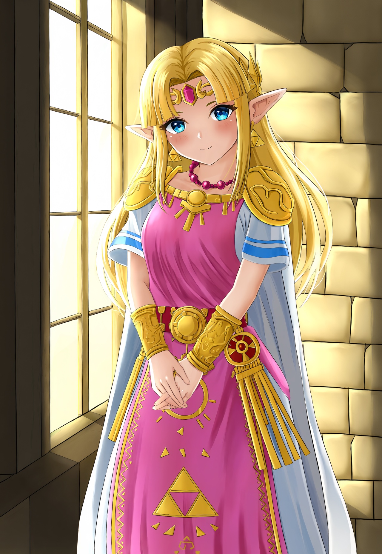 safe,  1girl,  princess zelda on Tensor.Art