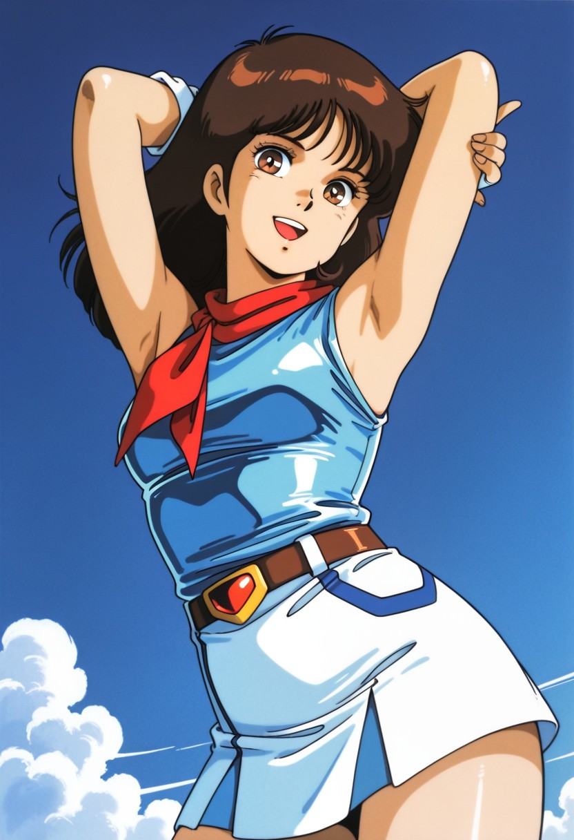 masterpiece,  best quality,  1980s retro anime style on Tensor.Art