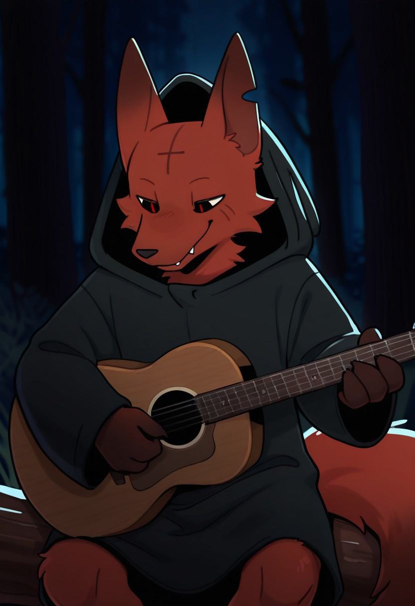 the fox,  male,  solo on Tensor.Art