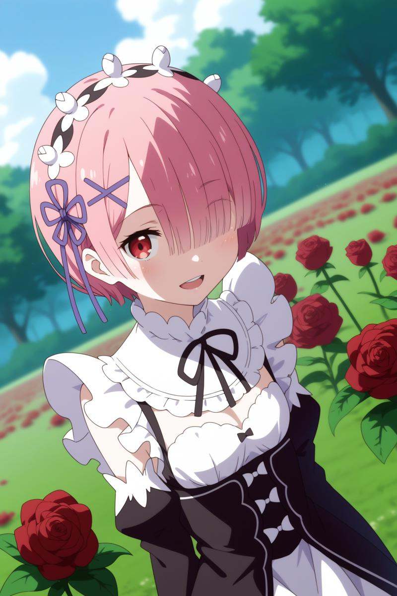 1girl,  solo,  ram on Tensor.Art