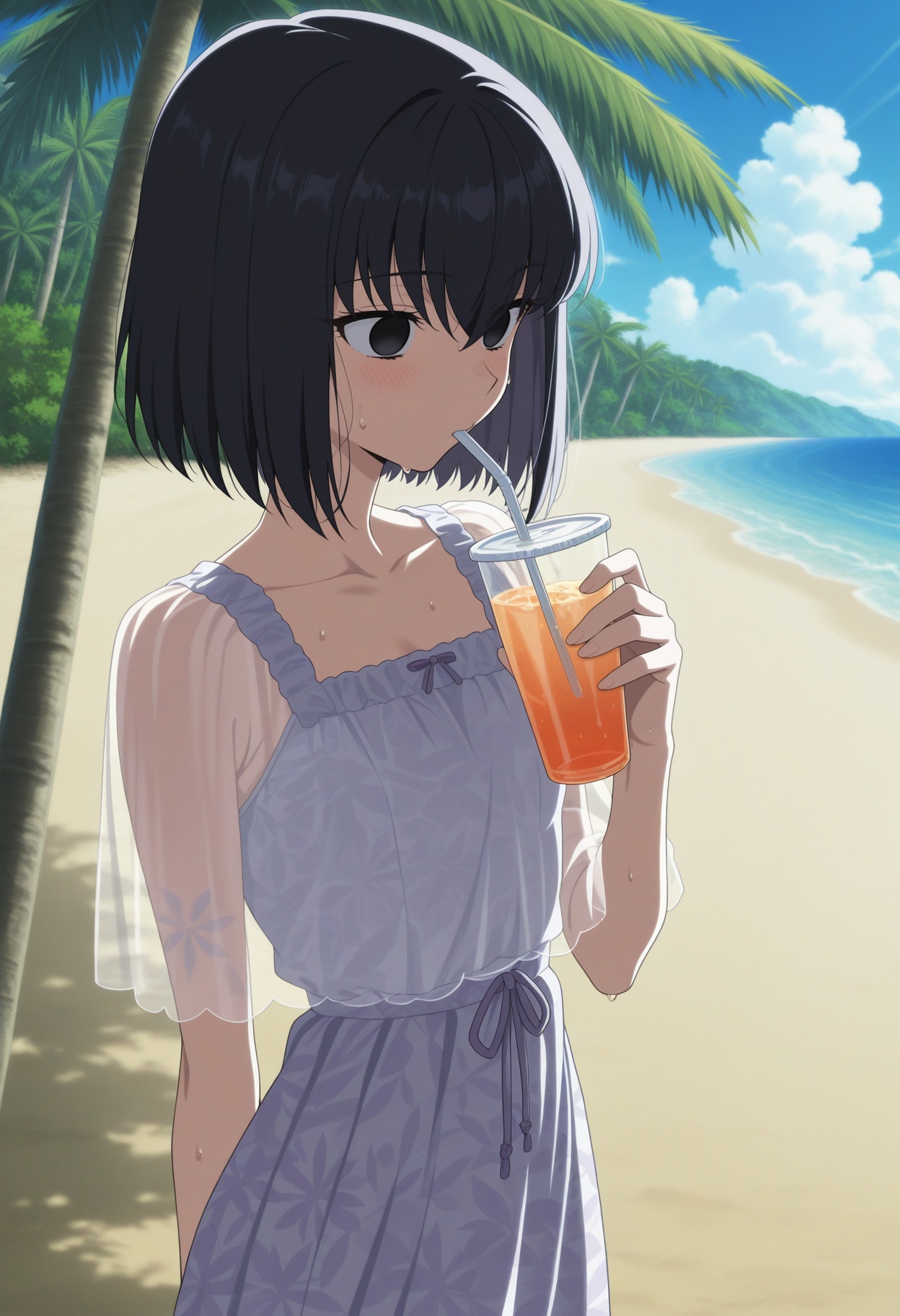 anime screencap,  anime coloring,  1girl on Tensor.Art