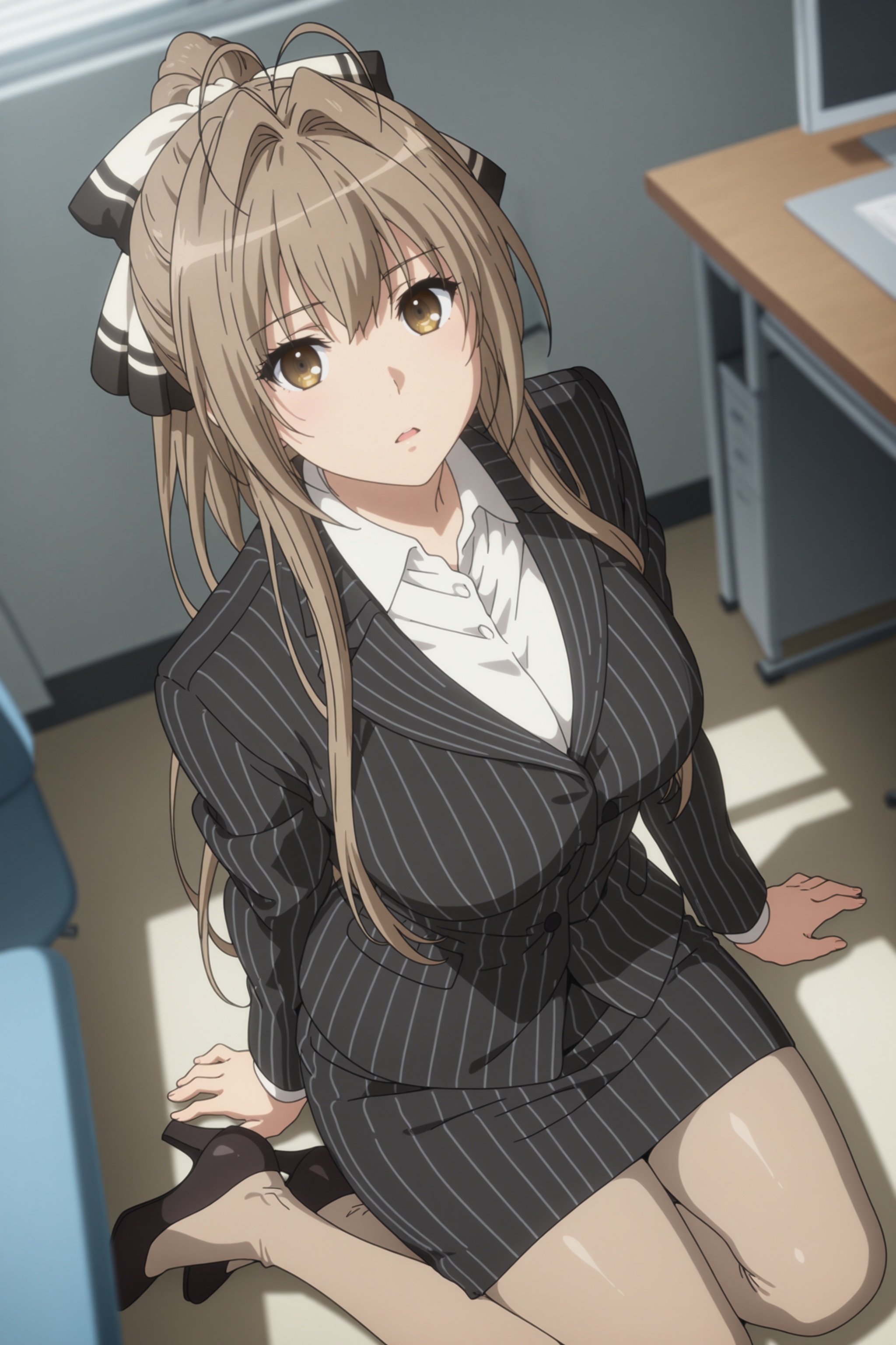 1girl,  sento isuzu,  ponytail on Tensor.Art