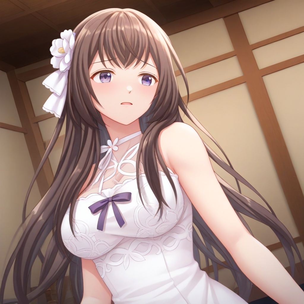 kaede,  1girl,  long hair on Tensor.Art