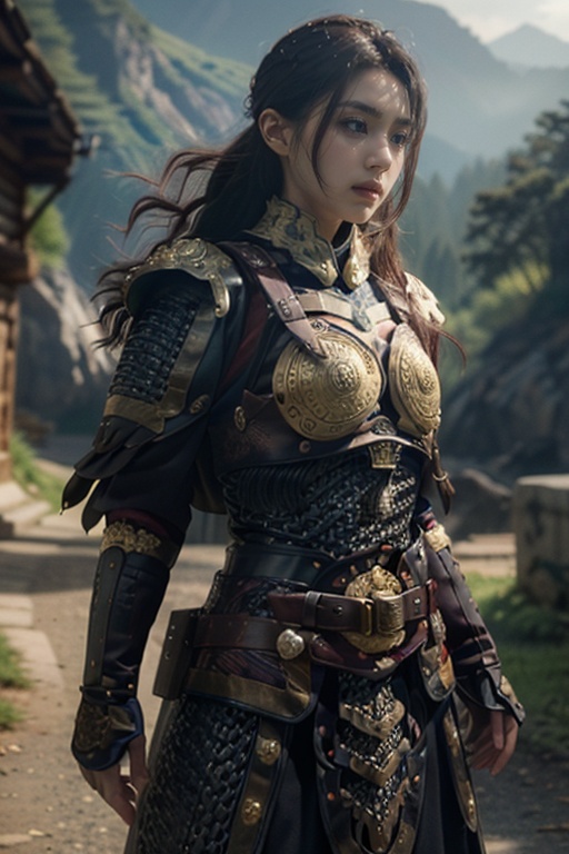 mountain,  hxarmour,  1girl on Tensor.Art