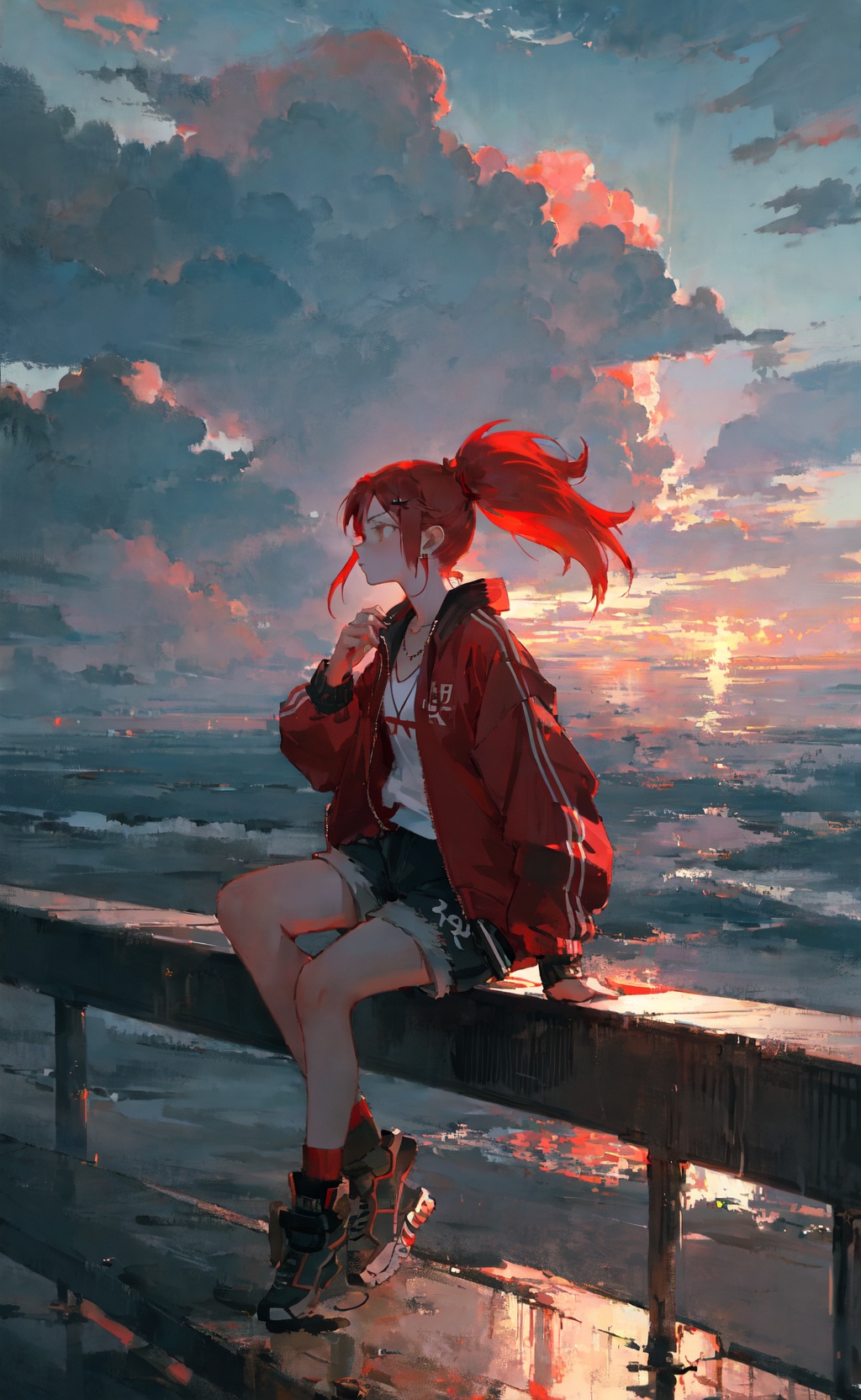 masterpiece,  best quality,  moody illustration on Tensor.Art