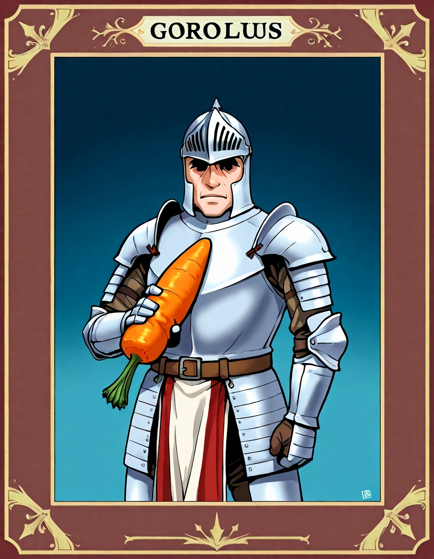 meramera,  1boy,  knight on Tensor.Art