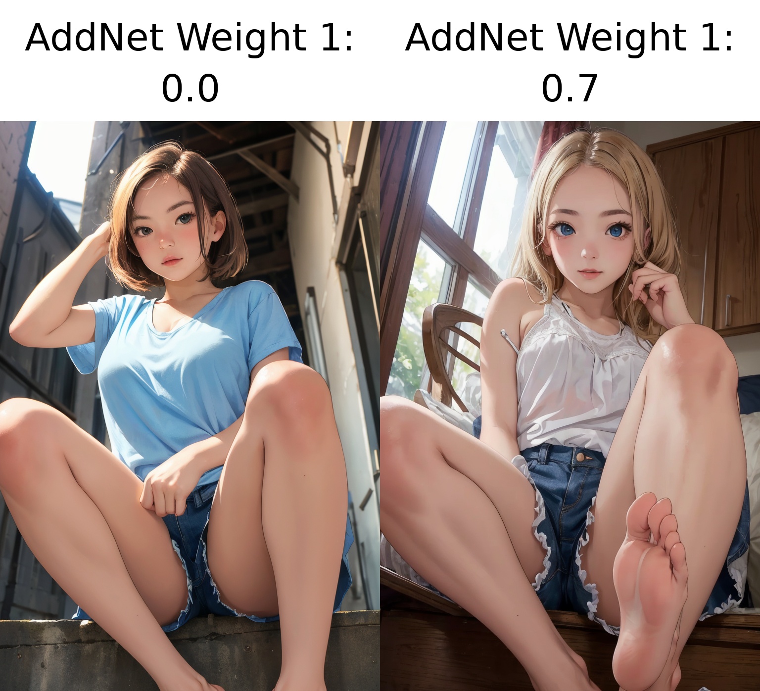 ((different clothes)),  (Petite) ,  (random pose on Tensor.Art