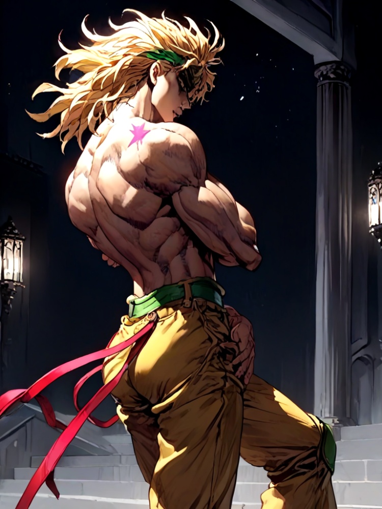 dio and his star birthmark by 鬼畫符 on Tensor.Art