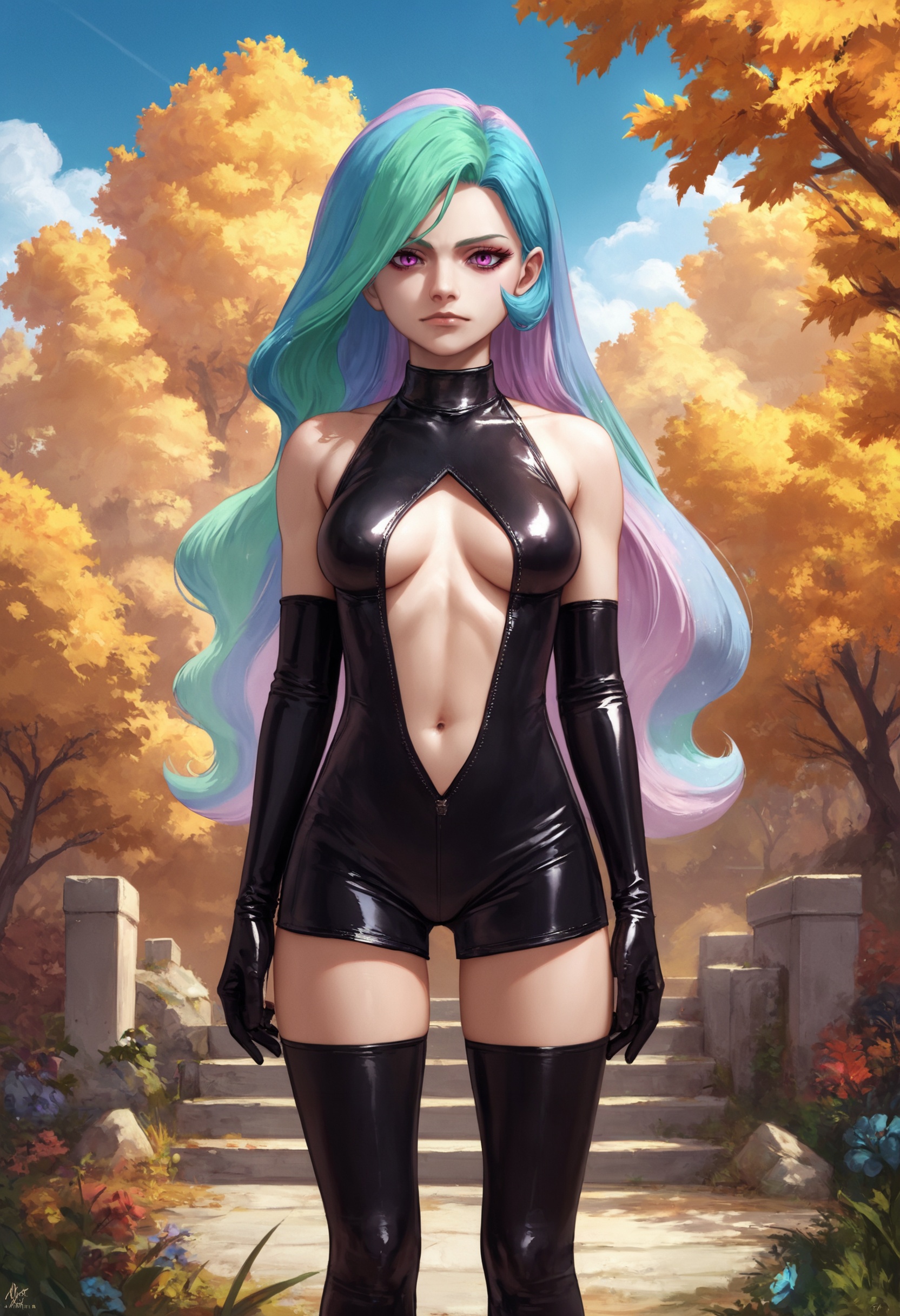 zPDXL,  source_anime,  1girl on Tensor.Art