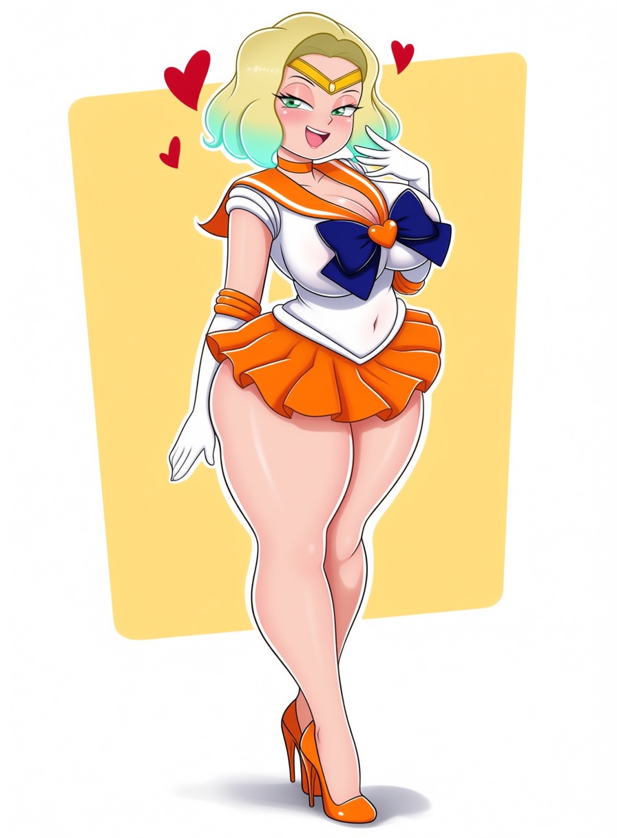 SanderArt_Style,  1girl,  breasts on Tensor.Art