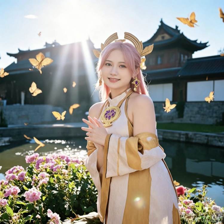 桃月梨子 by 伏婴师 on Tensor.Art