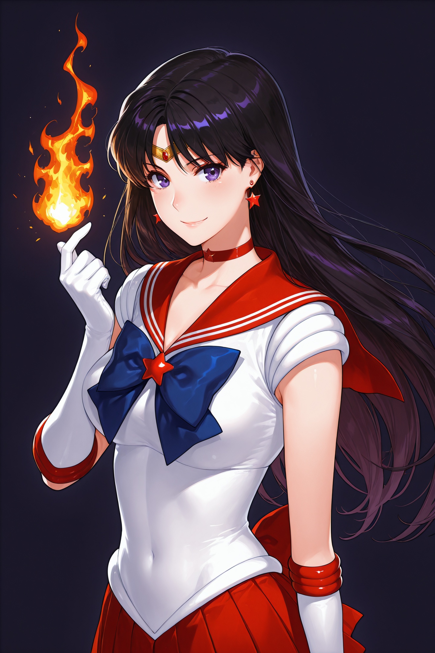 MTSP Style,  dark background,  multicolored hair on Tensor.Art