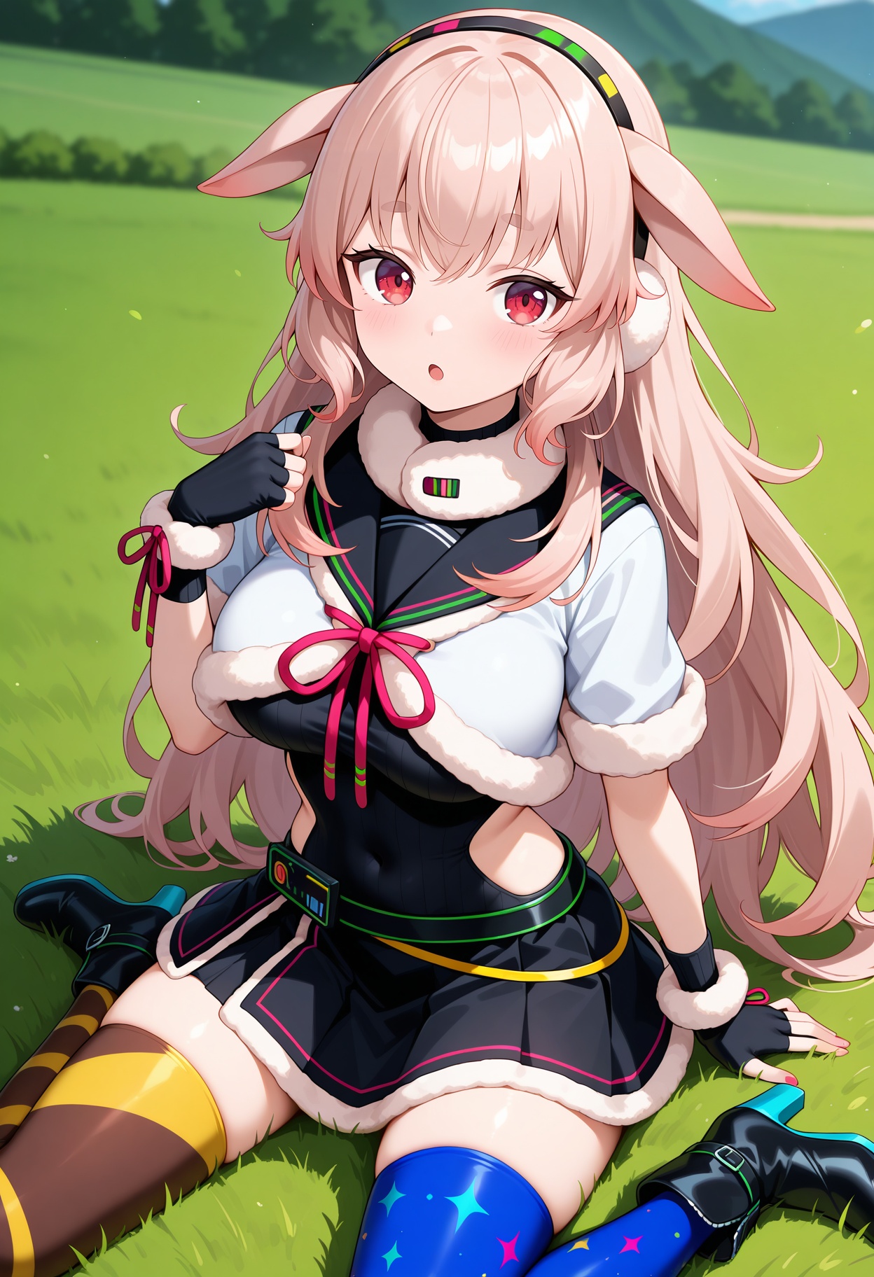 best quality,  masterpiece,  1girl on Tensor.Art