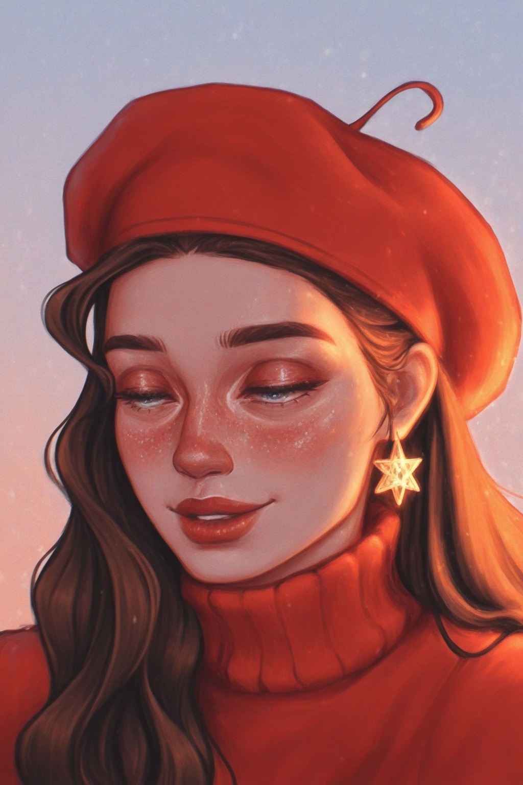hTd,  semi realistic digital painting,  soft airbrush shading on Tensor.Art